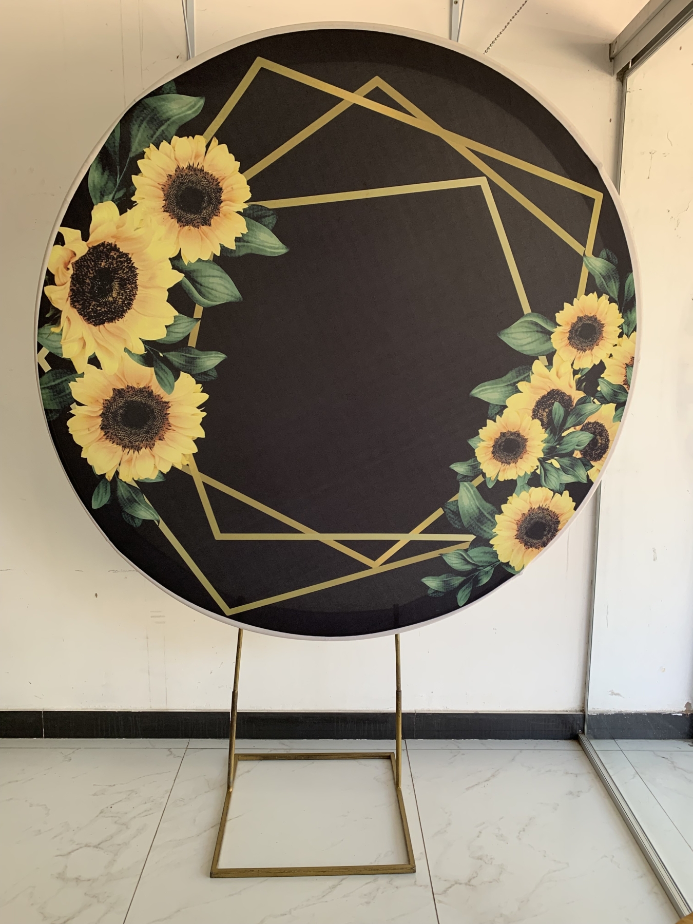 Capa Painel Girassol  1,50M - Boutique festa locações 
