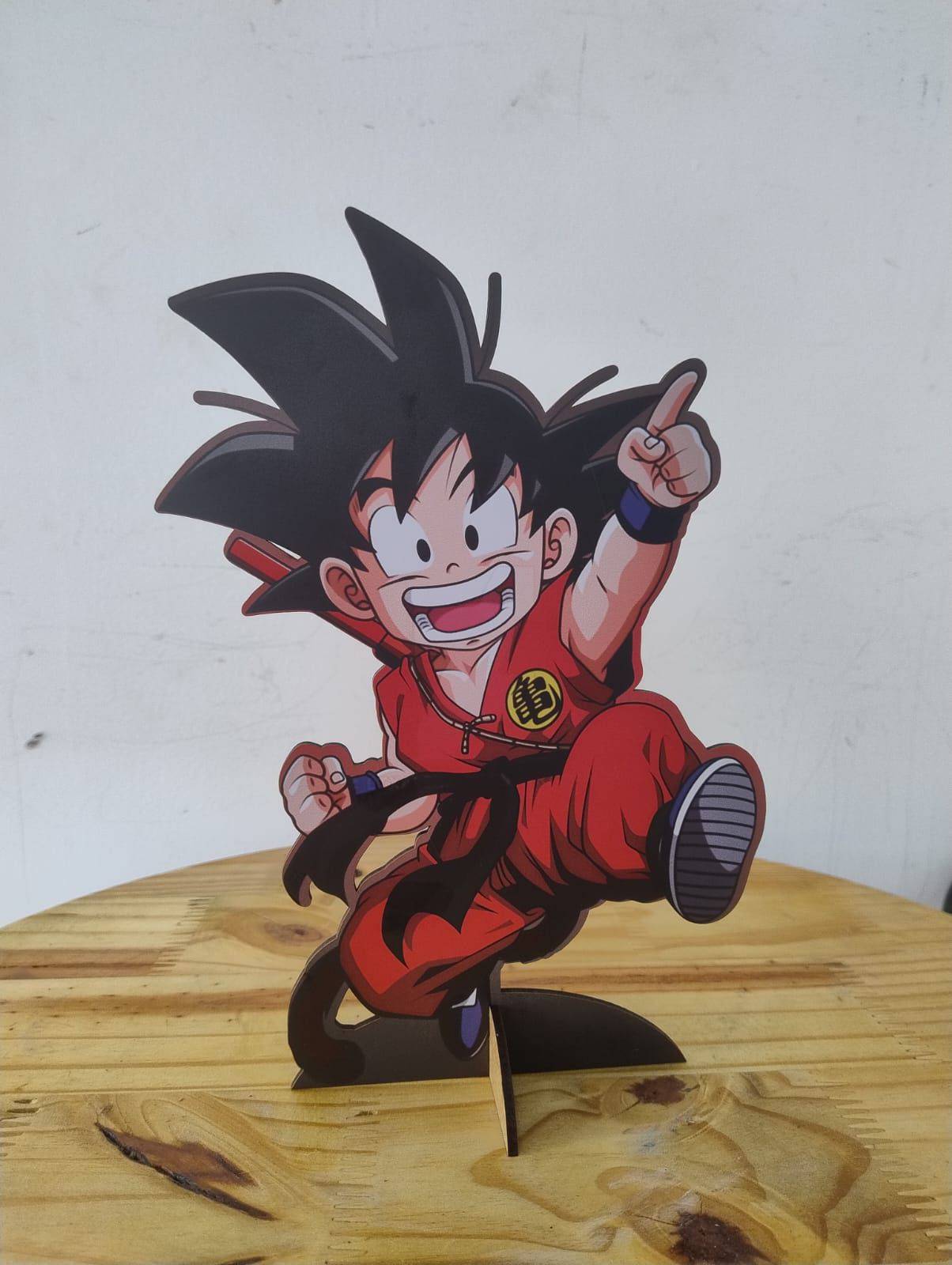Display de Mesa Goku/Dragon Ball Z - Boutique festa locações 
