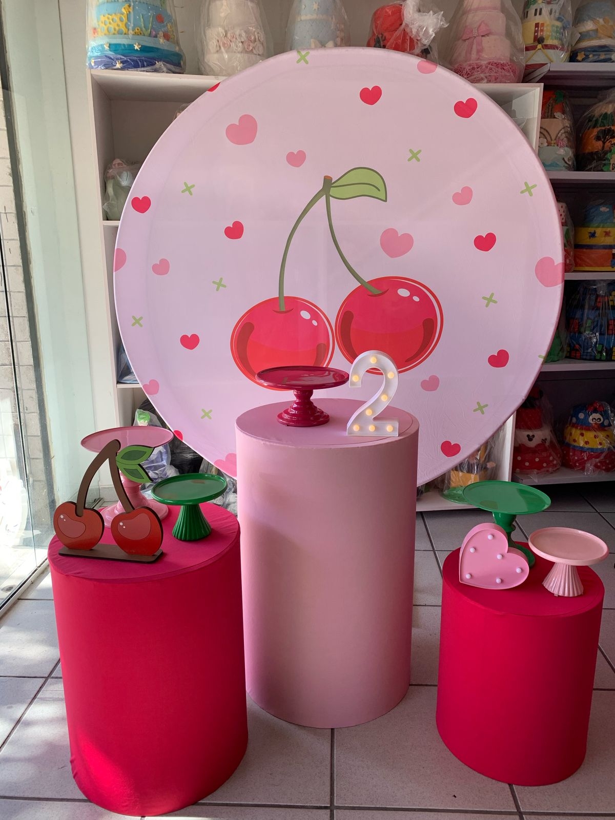 Cerejinha - Boutique festa locações 