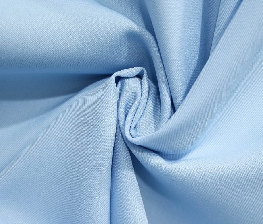 Cortina Azul Claro Helanca - Boutique festa locações 