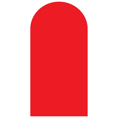 Capa Painel Romano Vermelho - Boutique festa locações 