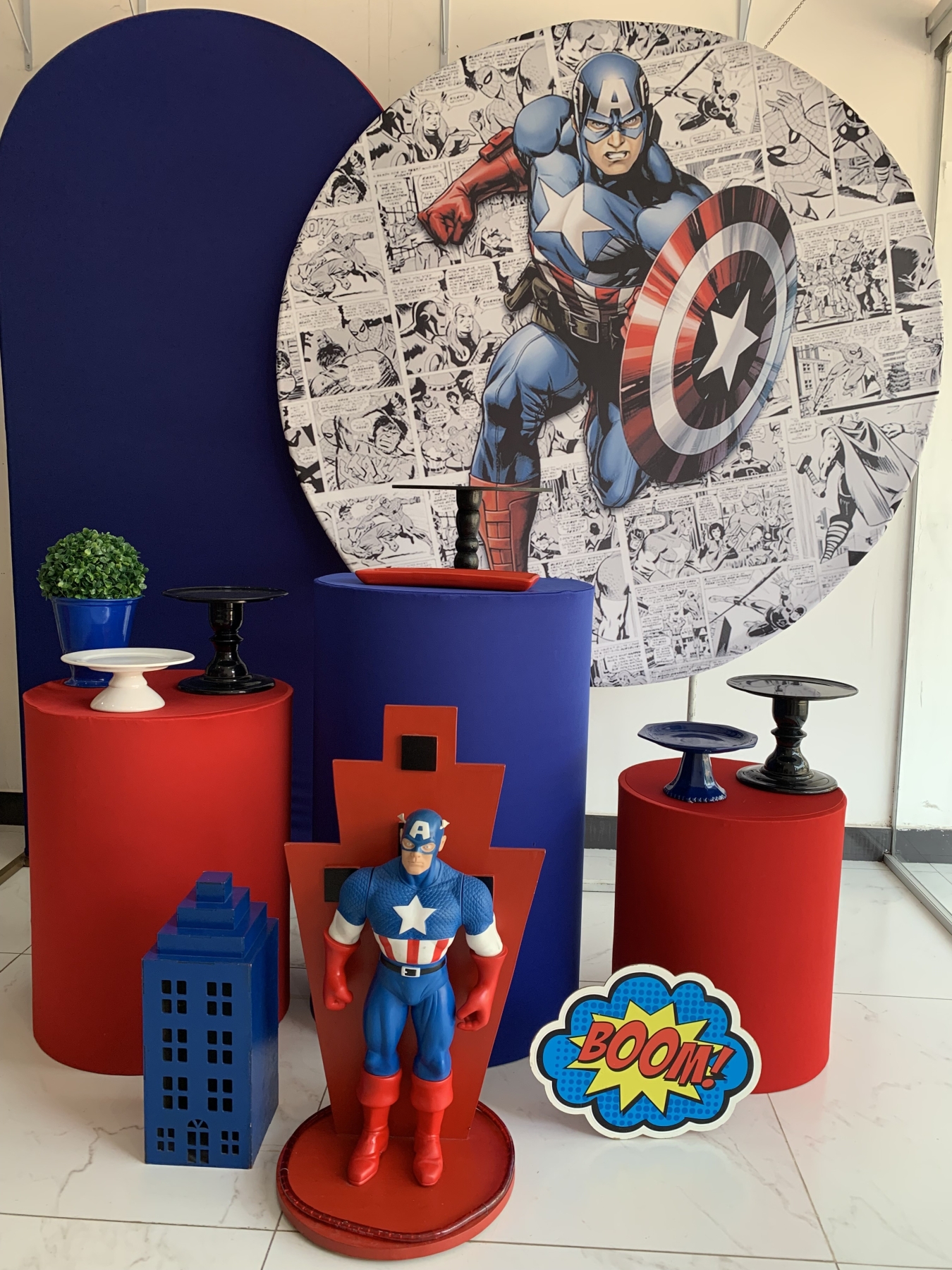 Capitão América - Boutique festa locações 