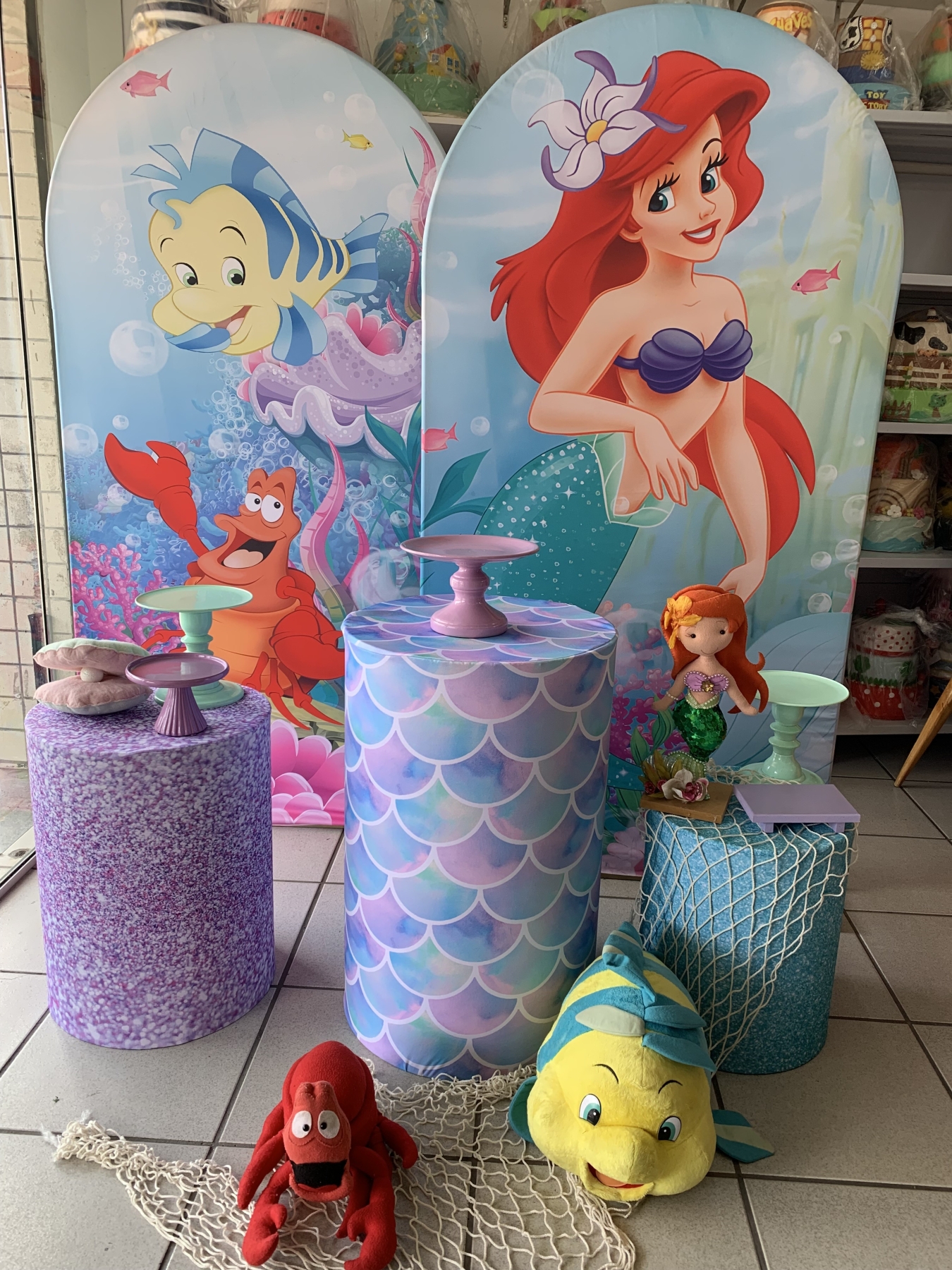 Sereia Ariel 4 - Boutique festa locações 