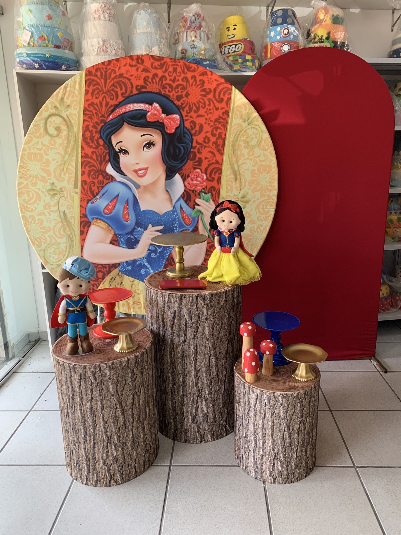 Branca de Neve - Boutique festa locações 