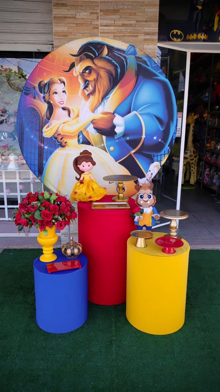 Bela E A Fera 001 - Boutique festa locações 