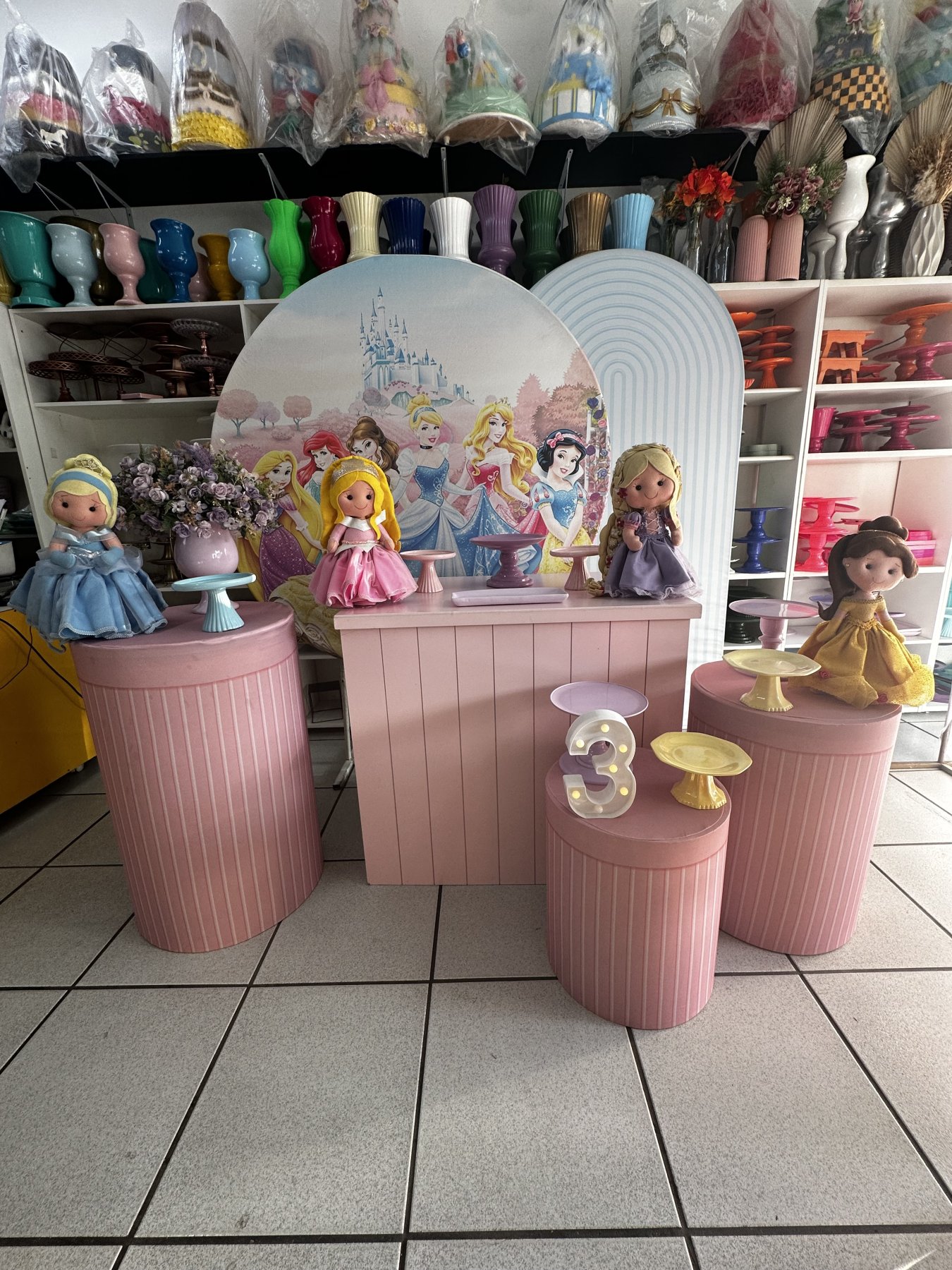 Princesas - Boutique festa locações 