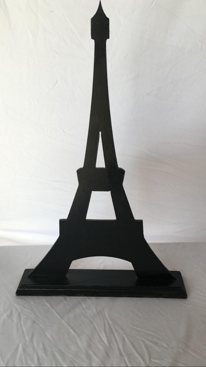 Torre Eiffel Mdf Grande  Ladybug - Boutique festa locações 