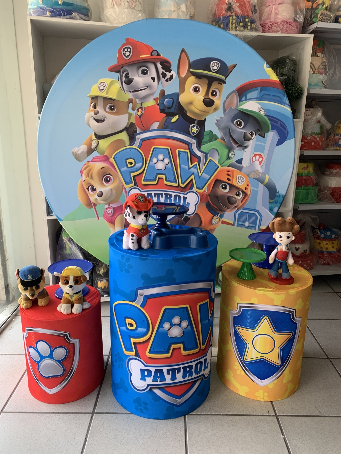 Patrulha Canina - Boutique festa locações 