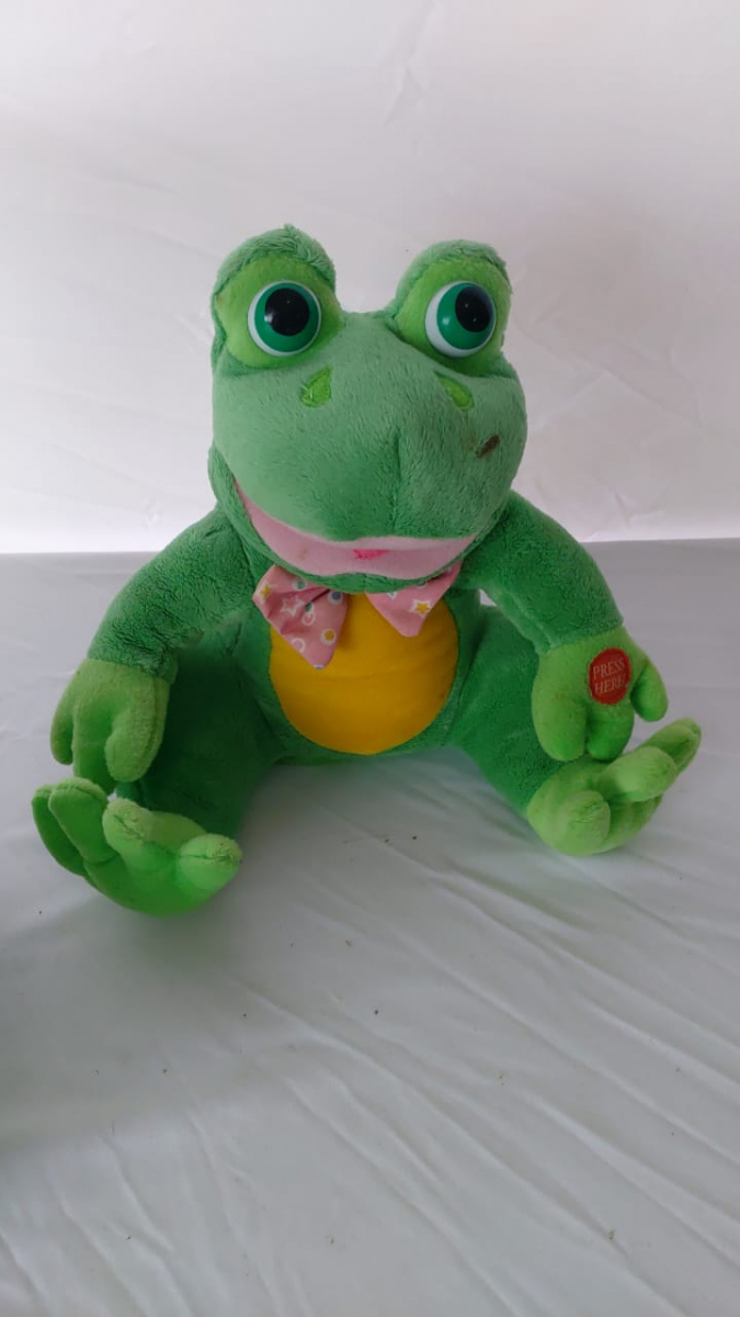 Sapo Com Laço Rosa - Boutique festa locações 
