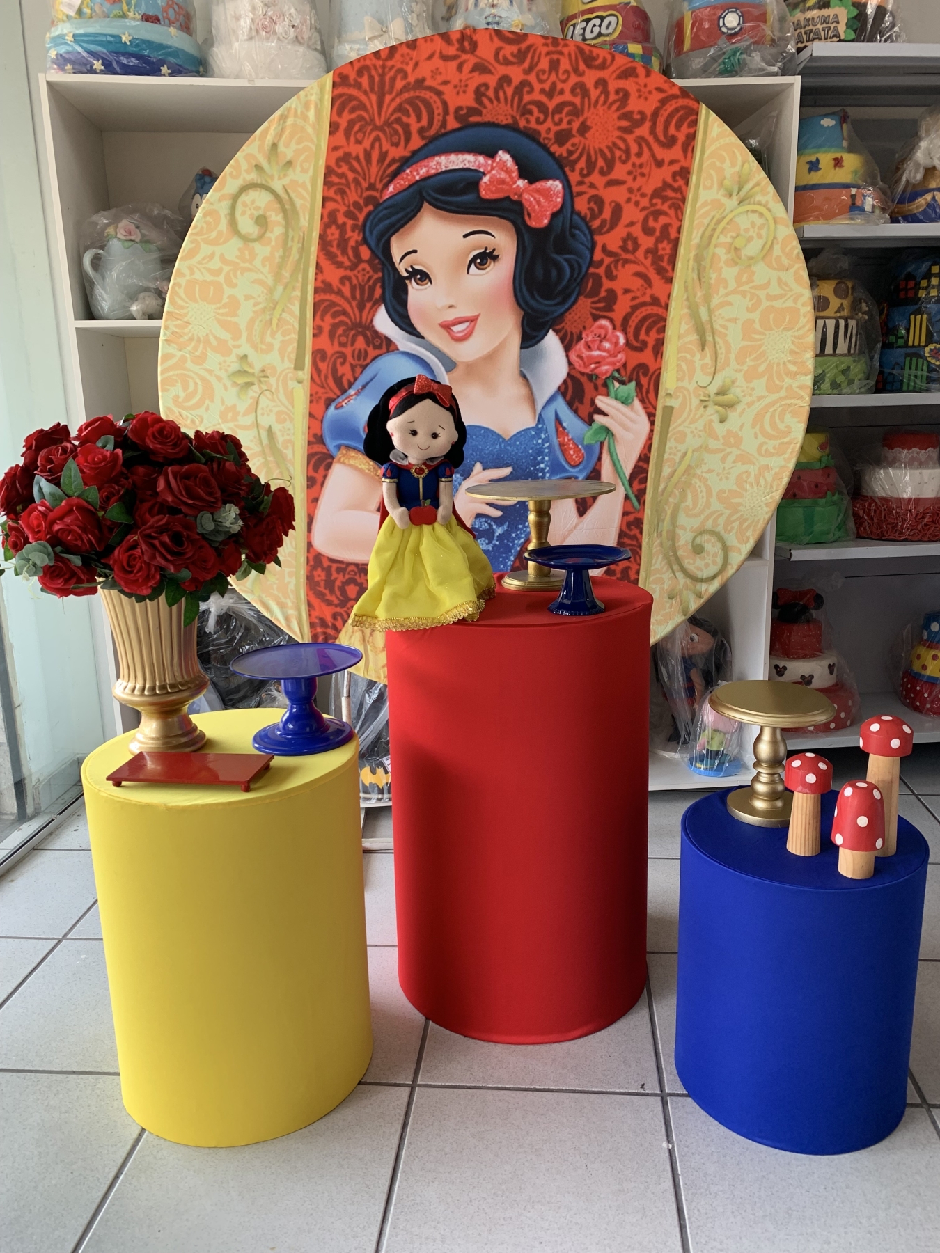 Branca de Neve - Boutique festa locações 