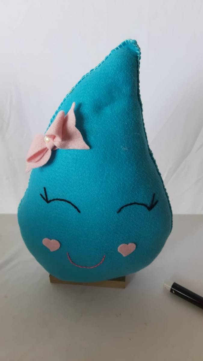 Pingo Azul Chuva de Amor - Boutique festa locações 