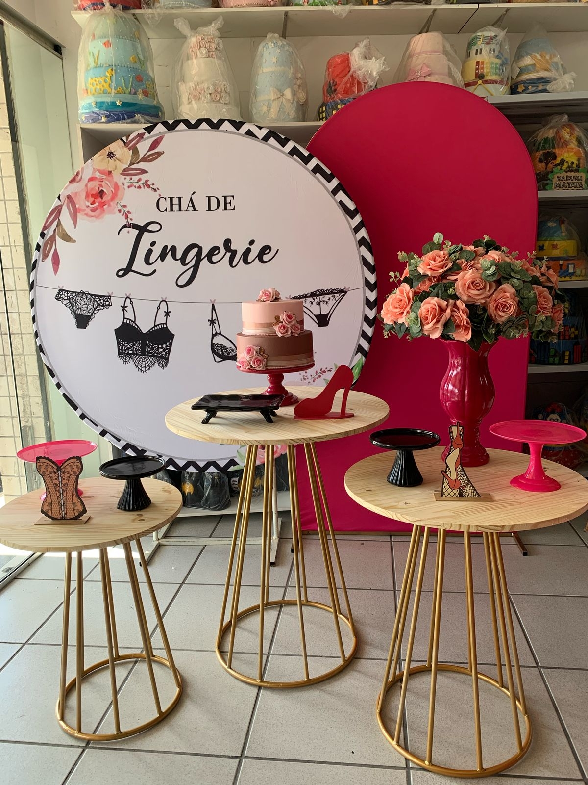 Chá de Lingerie - Boutique festa locações 