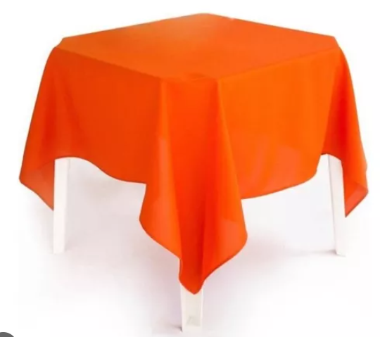 Forro Quadrado 1,50 X 1,50 Laranja - Boutique festa locações 