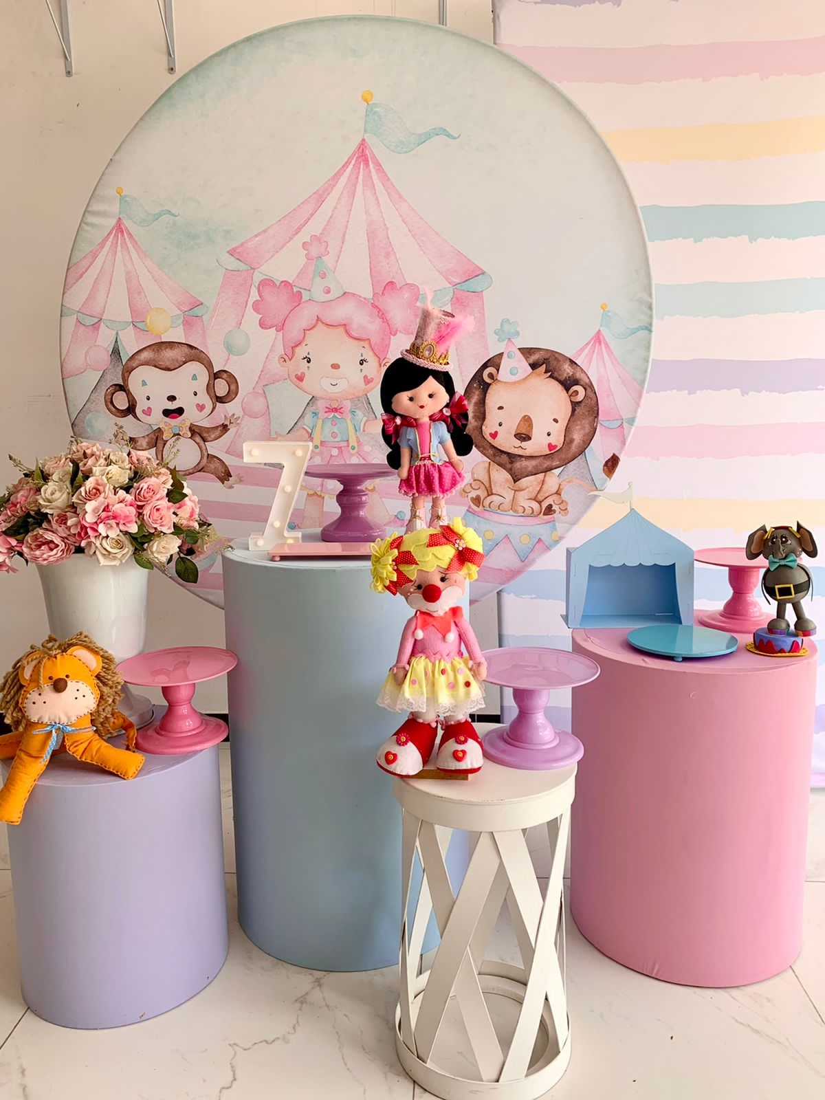 Circo Rosa - Boutique festa locações 
