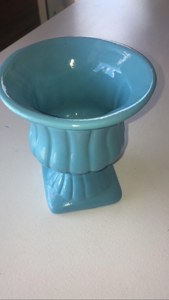 Vaso Buchinho Azul Candy - Boutique festa locações 