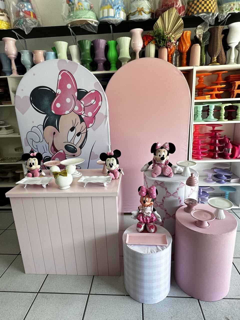 Minnie Rosa 6 - Boutique festa locações 