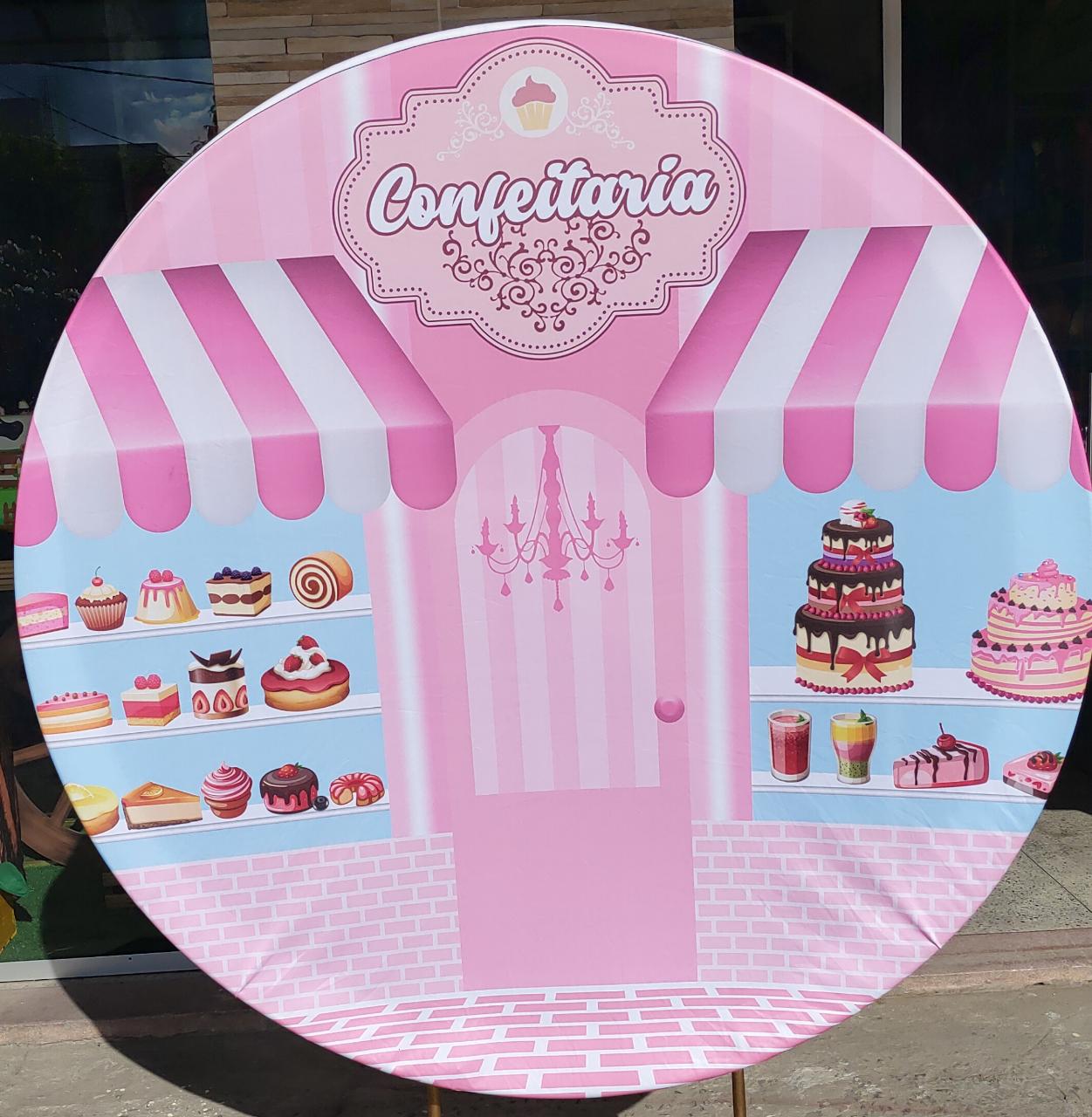 Capa Painel Confeitaria  1,50M - Boutique festa locações 