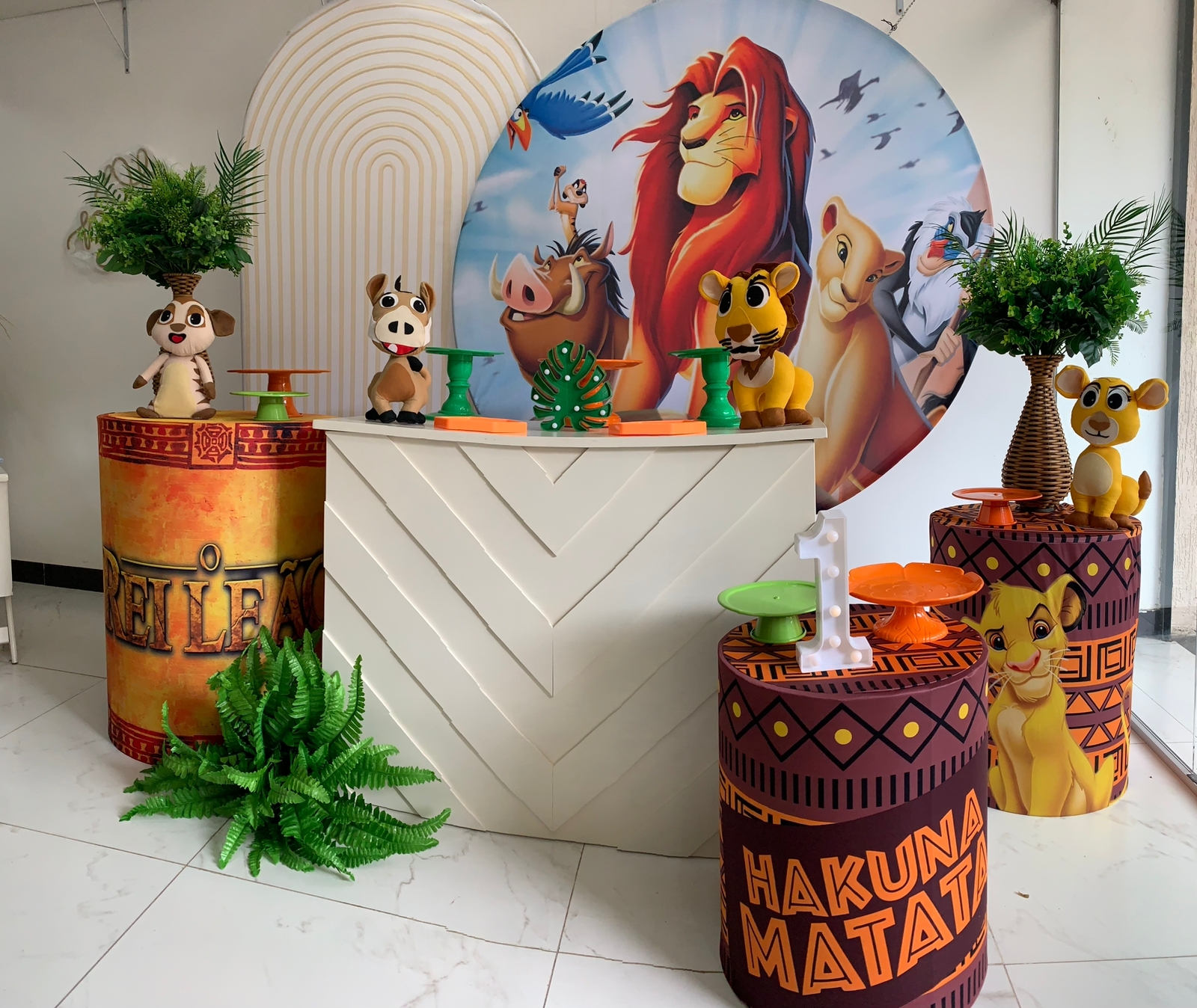 Rei Leão - Boutique festa locações 