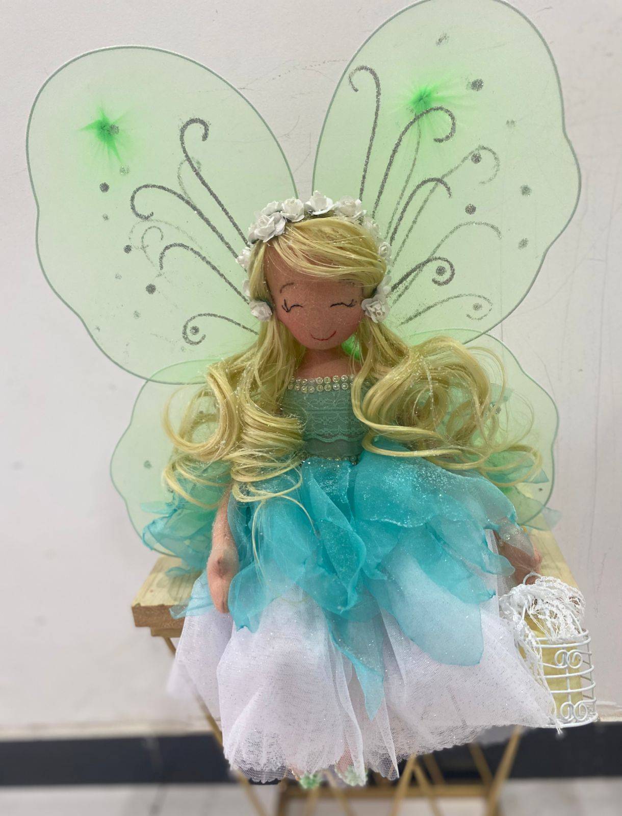 Fada Jardim Verde - Boutique festa locações 