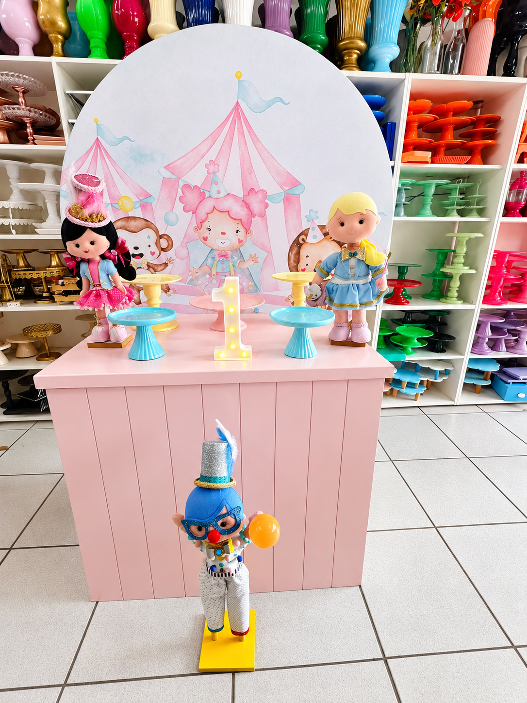 Circo Rosa - Boutique festa locações 