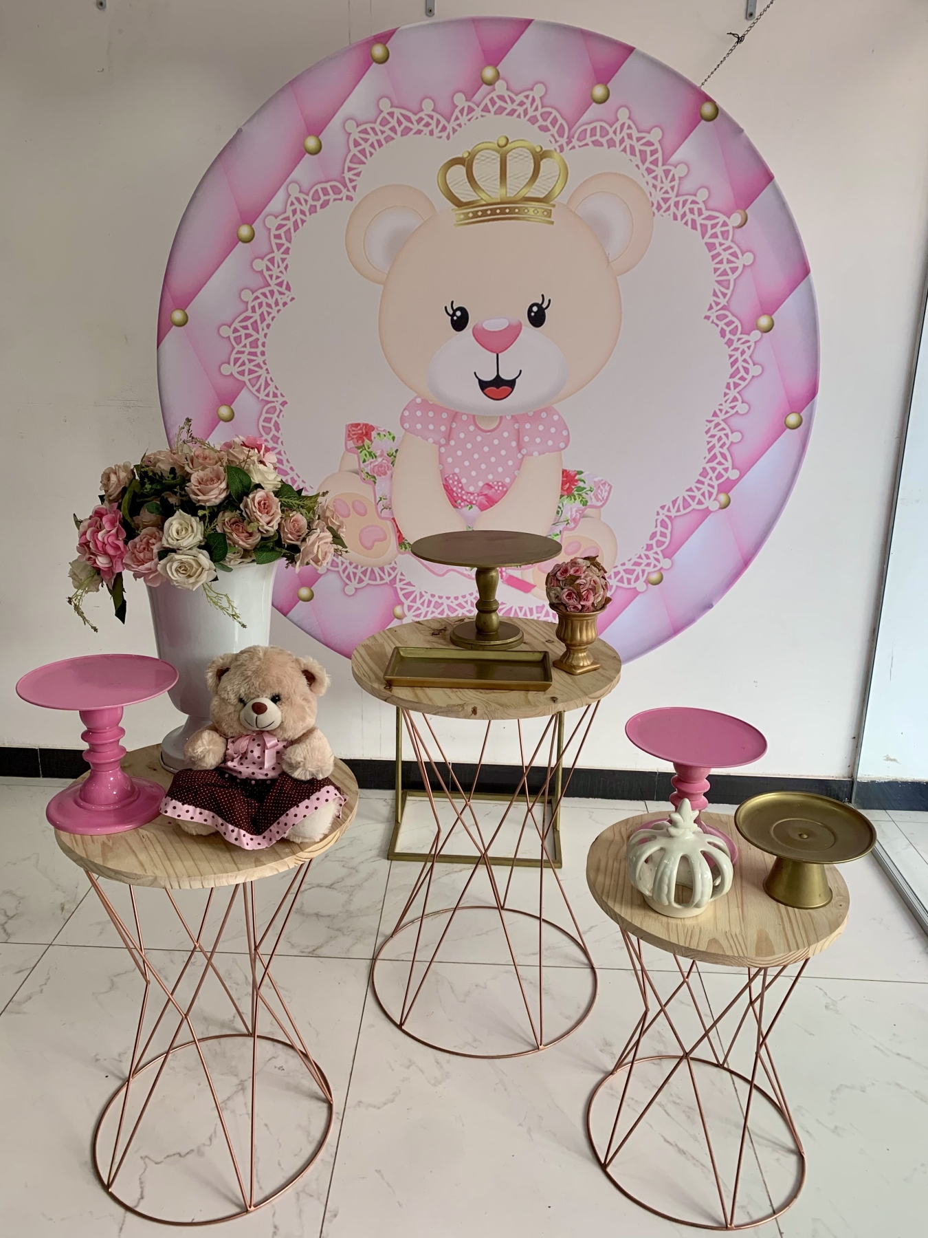 Ursa Princesa - Boutique festa locações 