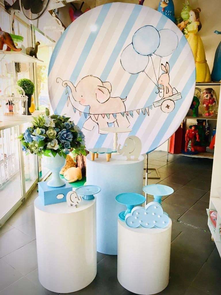 Elefantinho Azul - Boutique festa locações 