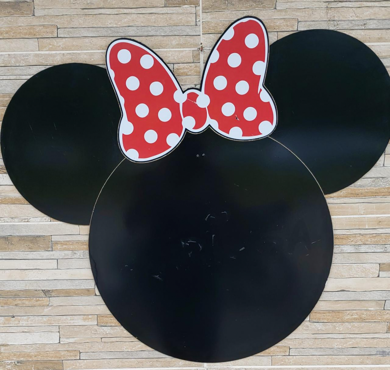 Elipse Mdf Minnie. - Boutique festa locações 