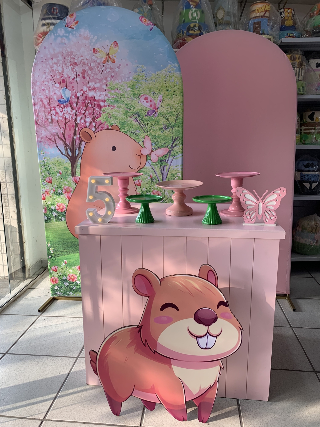 Capivara - Boutique festa locações 
