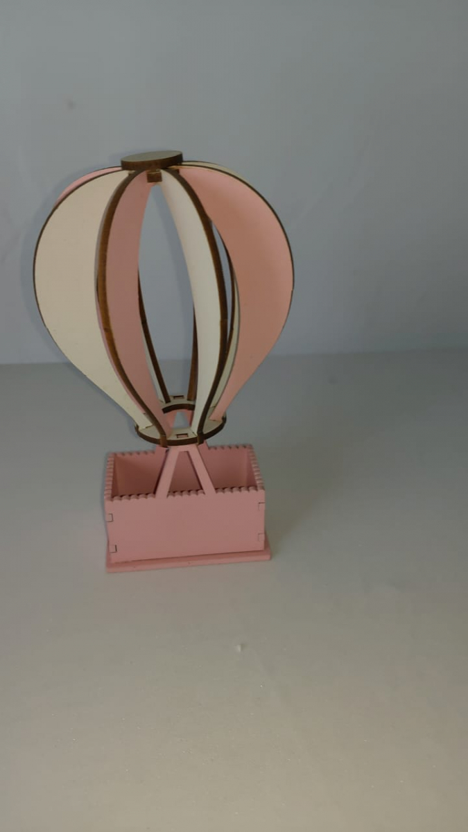 Balão Rosa Mdf - Boutique festa locações 