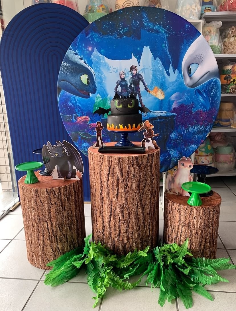 Como Treinar O Seu Dragão - Boutique festa locações 
