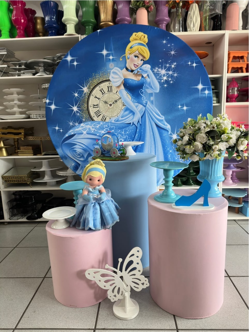 Cinderela 1 - Boutique festa locações 