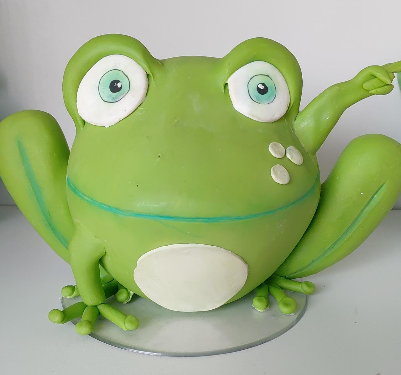 Sapo Verde Biscuit Galinha Pintadinha - Boutique festa locações 