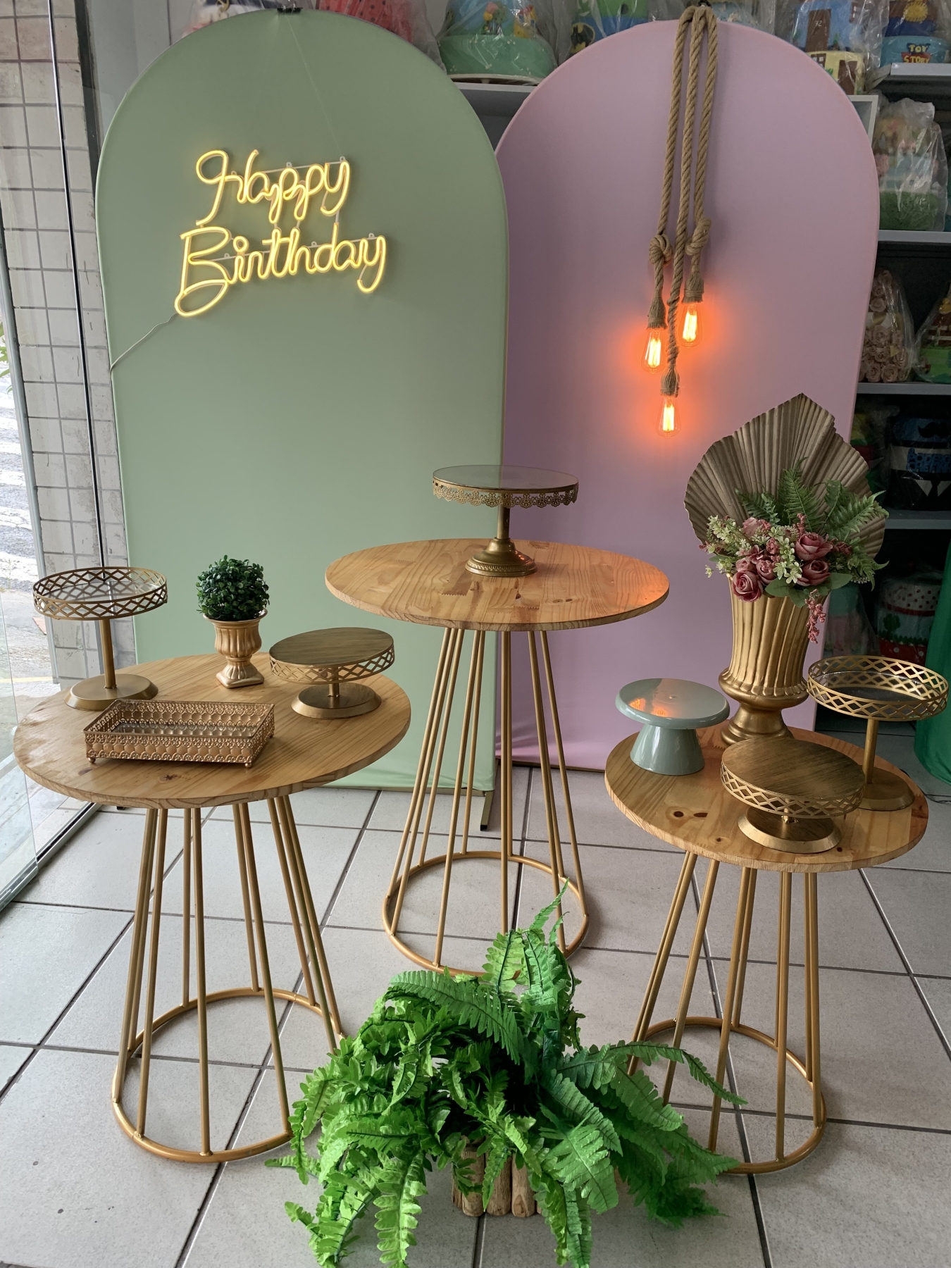 Adulto Verde E Rosa - Boutique festa locações 