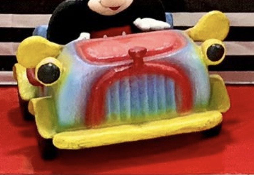 Carro Fibra Mickey - Boutique festa locações 
