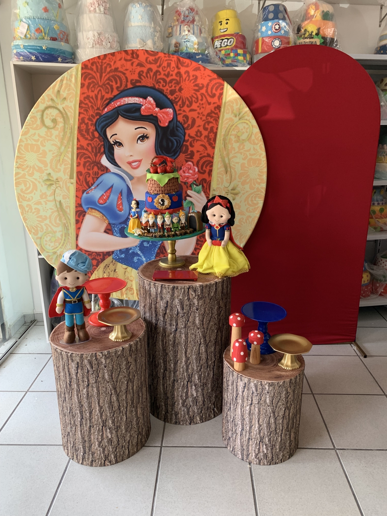 Branca de Neve - Boutique festa locações 