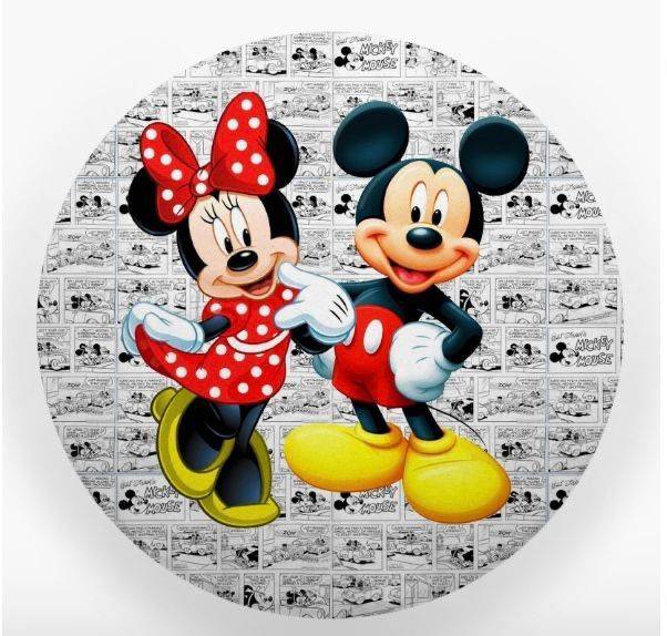 Capa Painel  Mickey E Minnie 1,50M - Boutique festa locações 