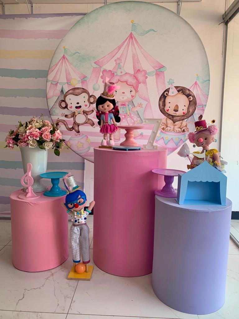 Circo Rosa - Boutique festa locações 
