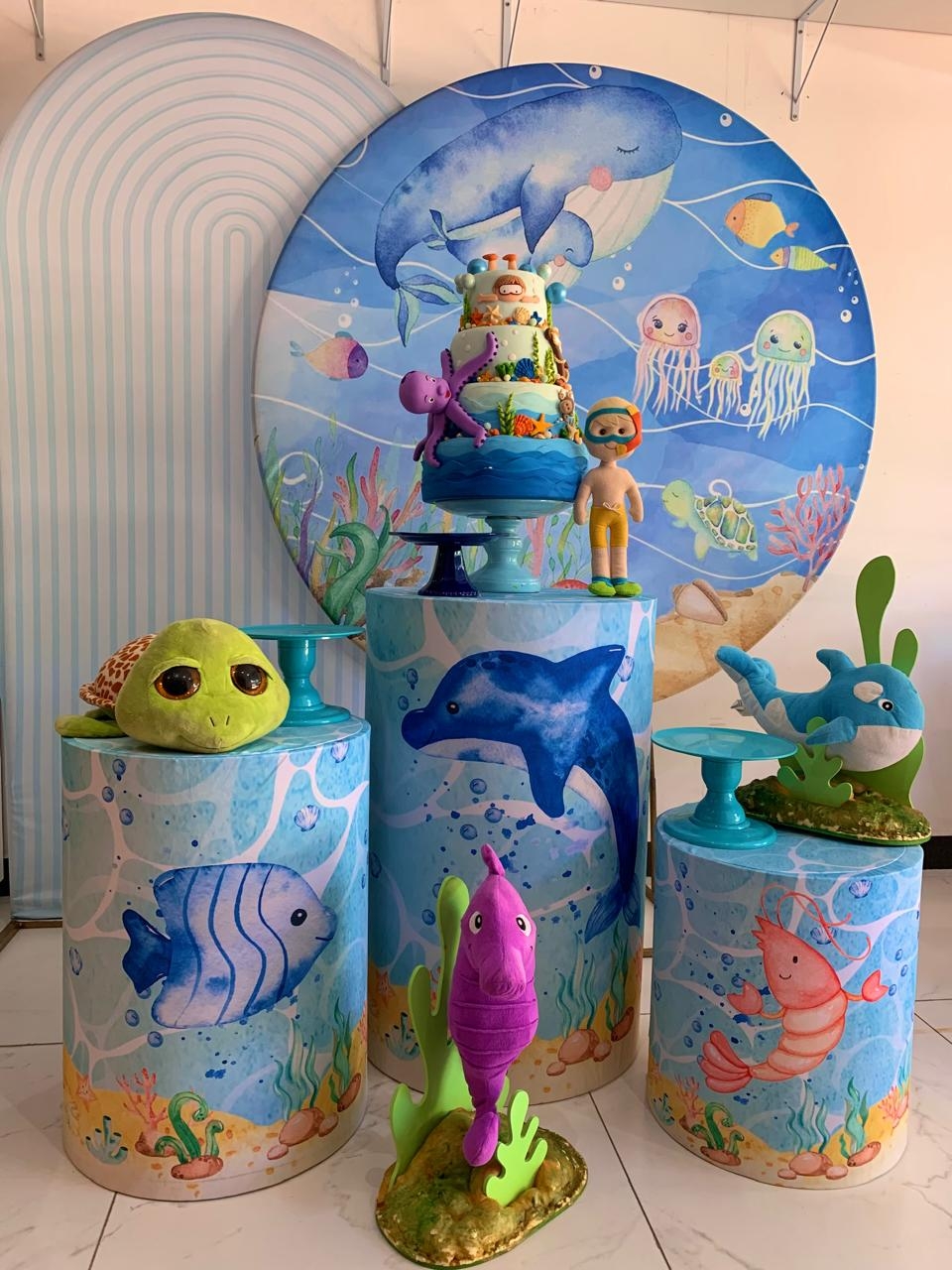 Fundo Do Mar - Boutique festa locações 