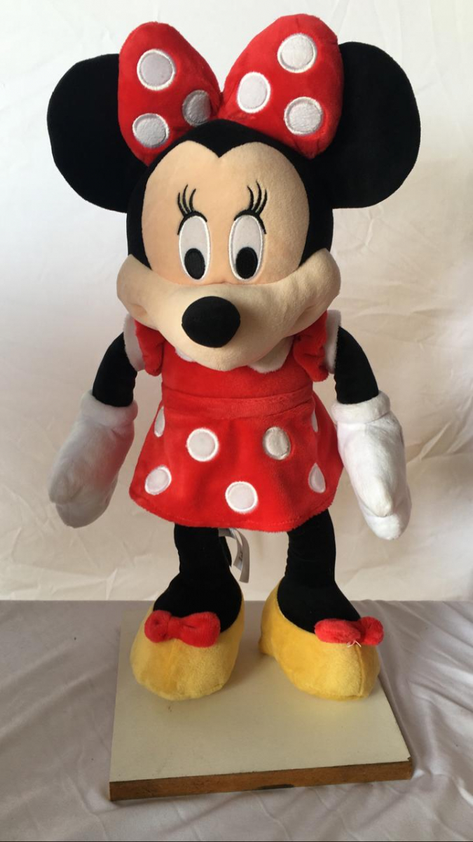 Pelúcia Minnie Vermelha G. - Boutique festa locações 