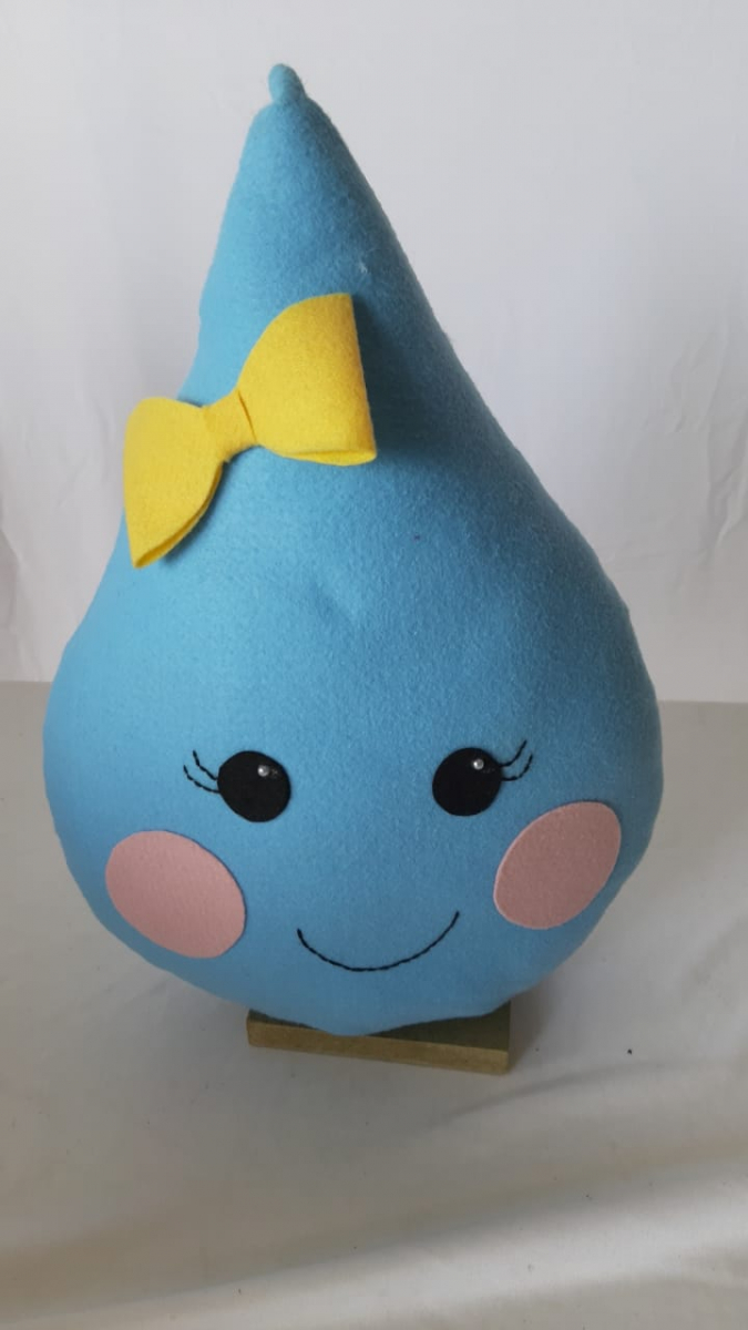 Pingo de Chuva Azul Chuva de Amor/ Chuva de Bênçãos - Boutique festa locações 