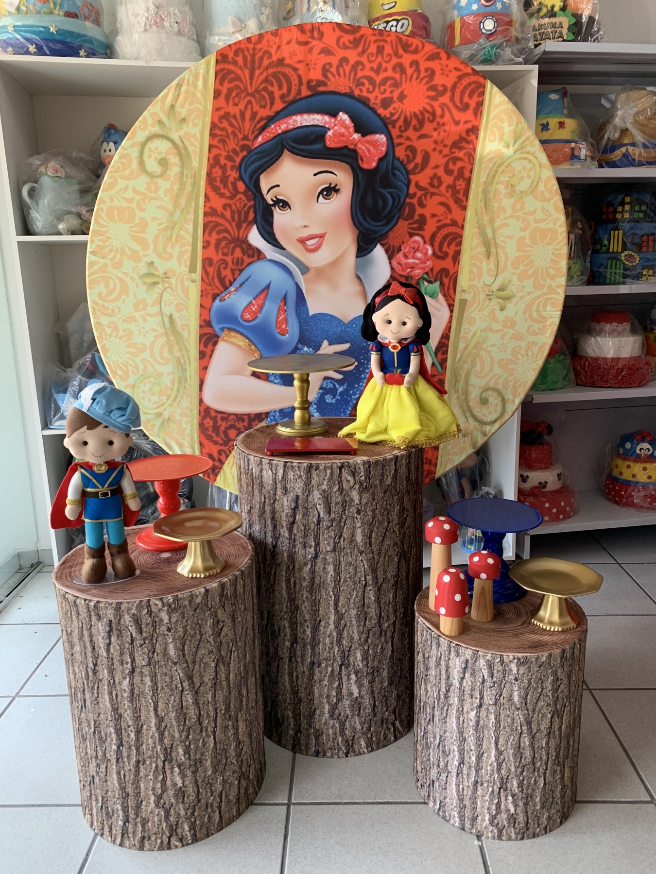 Branca de Neve - Boutique festa locações 