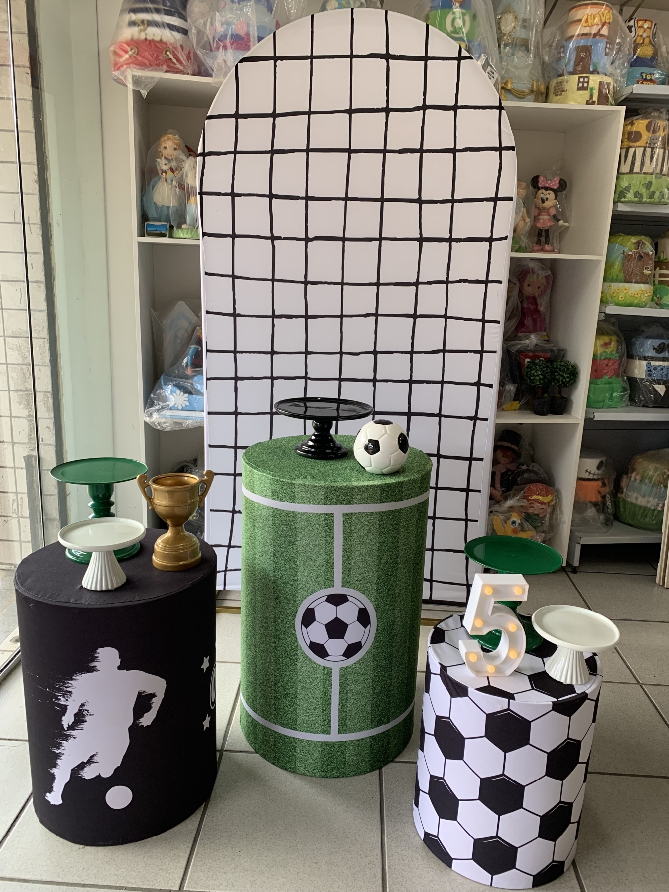 Futebol - Boutique festa locações 