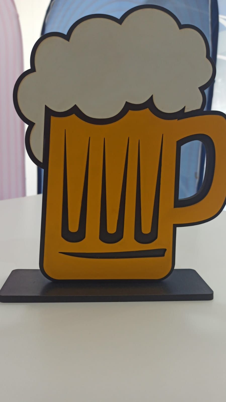 Taça Cerveja Mdf - Boutique festa locações 