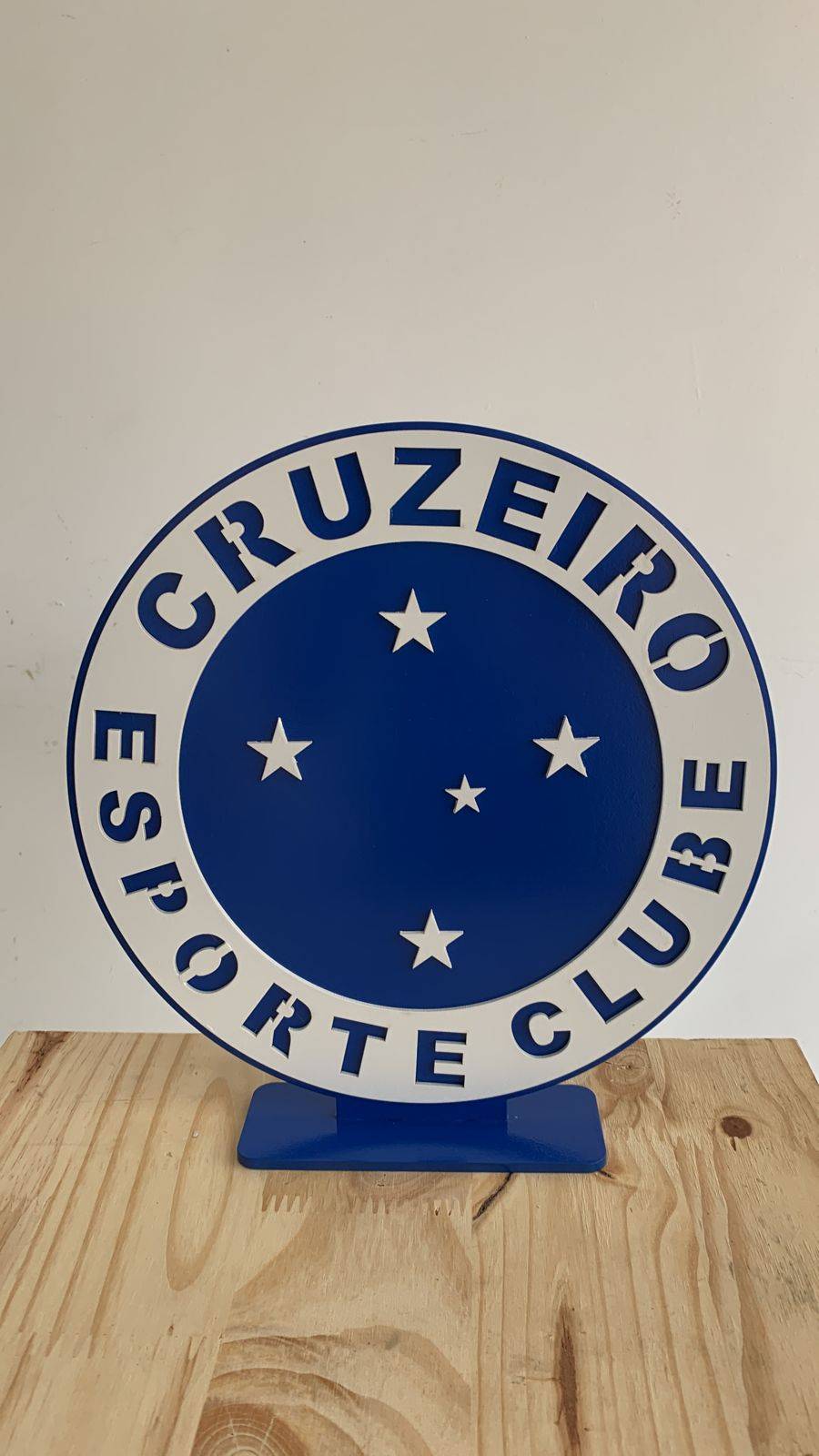 Escudo Cruzeiro Mdf Futebol - Boutique festa locações 