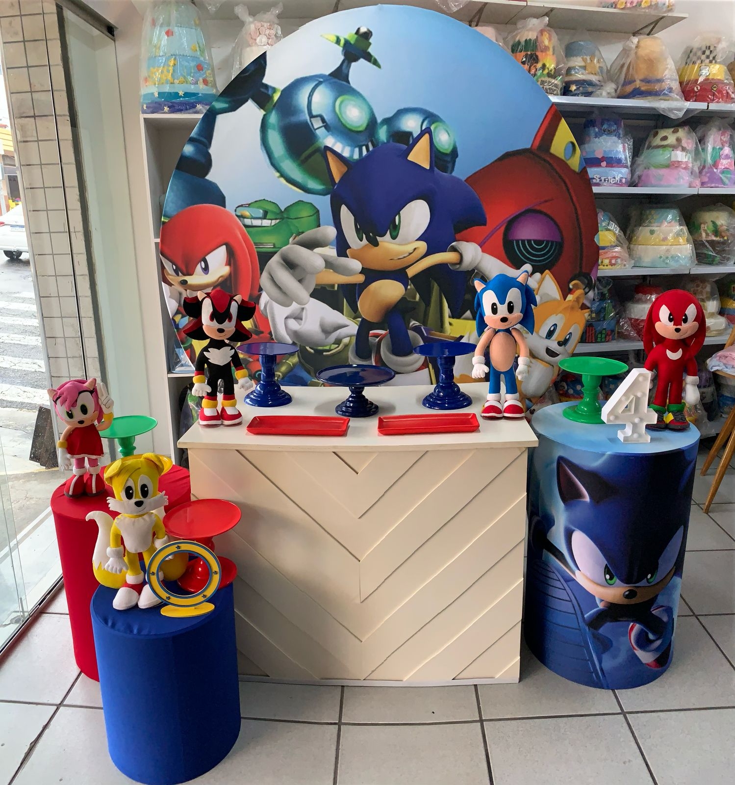Sonic - Boutique festa locações 