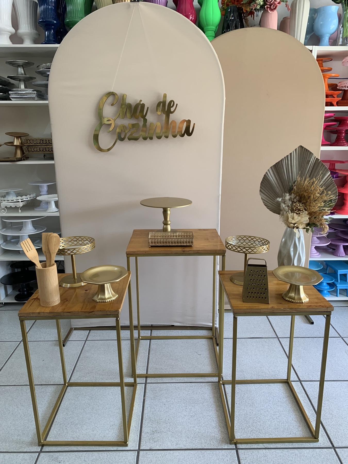 Chá de Cozinha - Boutique festa locações 