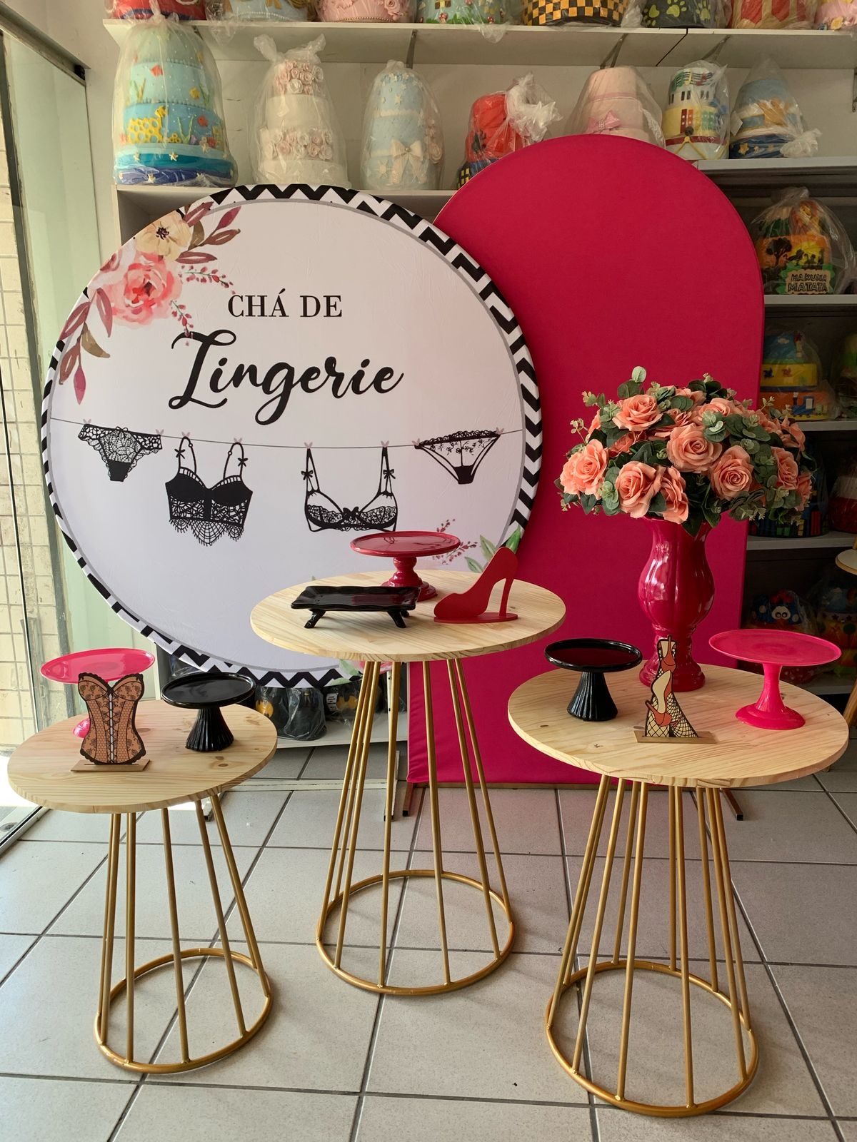 Chá de Lingerie - Boutique festa locações 