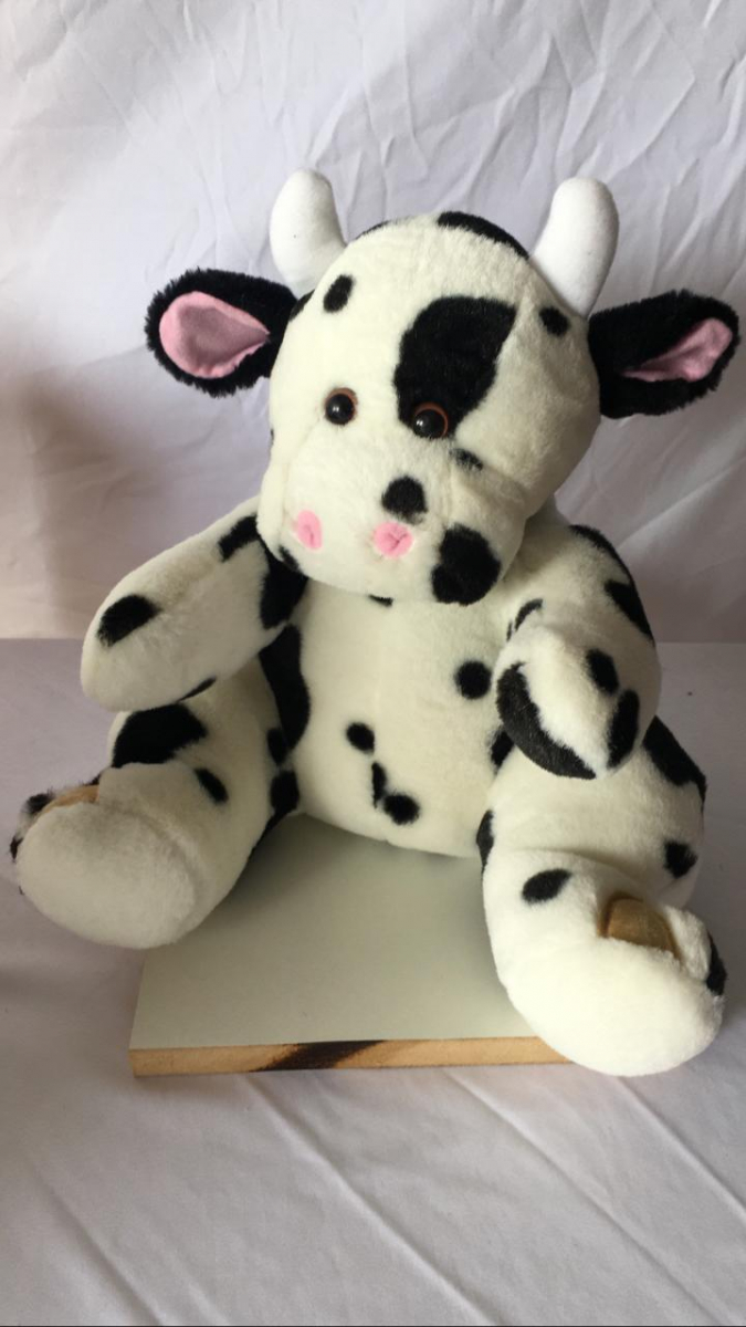 Vaca Pelúcia  Fazendinha - Boutique festa locações 