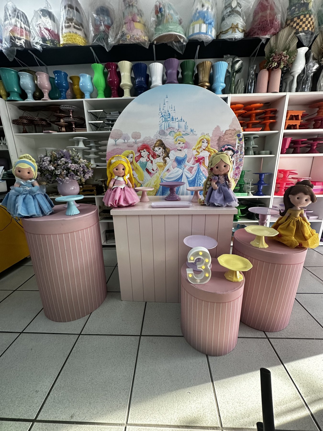 Princesas - Boutique festa locações 