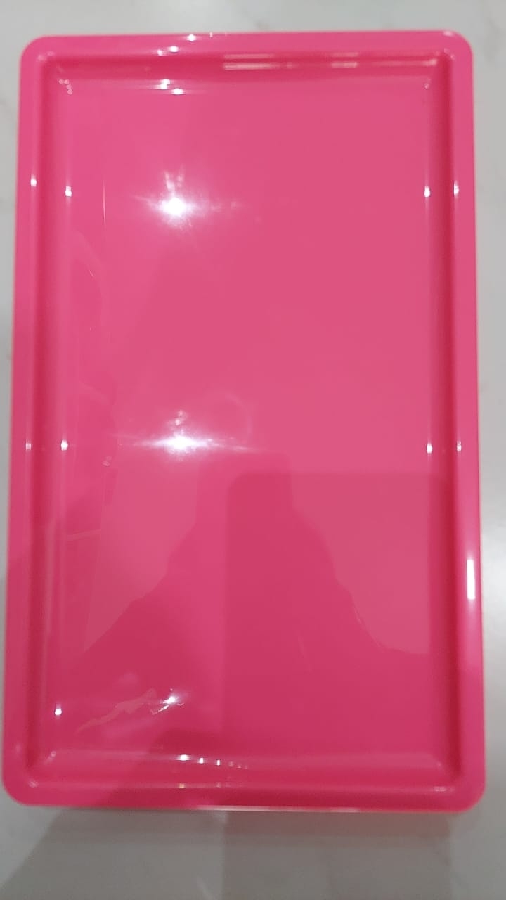 Bandeja Rosa Neon - Boutique festa locações 
